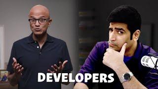 Satya Nadella CEO of Microsoft: Featured Ahmad Awais in the Inspire Conference 2021 Keynote