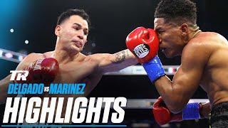 Lindolfo Delgado Lands STUNNING KO on Jackson Marinez | FIGHT HIGHLIGHTS