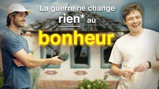 Je suis allé dans un pays en guerre pour comprendre la science du bonheur.