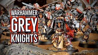 GREY KNIGHTS — Обзор модельного ряда Серых Рыцарей (WARHAMMER 40000)