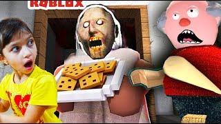 СПАСАЕМ ГРЕННИ от ДЕДУЛИ Roblox Escape Grandpas House GRANNY роблокс летсплей ЧЕЛЛЕНДЖ Валеришка