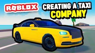 Buying The MOST EXPENSIVE CAR For My Company in Roblox Taxi Boss
