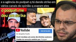 AGÊNCIA DO PODPAH METEU STRIKE NO SERGINHO FAOTH E O MOTIVO É ABSURDO