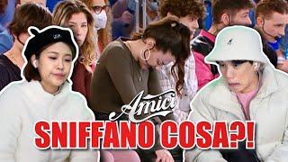“HANNO SNIFFATO COSA?!” | Ballerini e cantanti coreani giudicano Amici 2023 