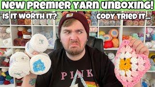 New Premier Yarn Unboxing.  New yarn and an Old Favorite - Let's take a Look  #MakeitPremier