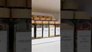 Restocked my spice cupboard the sustainable way️ #bulkbarn
