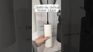 Commercial Projects Built-in Driver LED Track Light  #commerciallighting