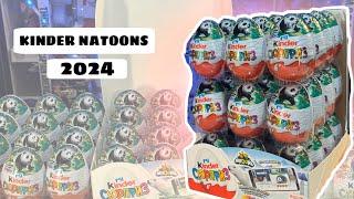 Целый бокс Kinder surprise NATOONS 2024 из 36 яиц | Киндер сюрприз натунс с животными 