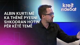 Befason gazetari: Albin Kurti më ka thënë pyesni Shkodran Hotin për këtë temë