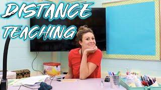 First TWO DAYS of Distance Learning! - Teacher Vlog