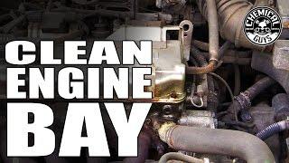 How To Clean Engine Bay - AllClean+ All Purpose Super Cleaner - Chemical Guys HEMI CHARGER