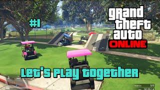 Liszy's Lustige Rampen #1 GTA 5 Online [PS4][German] Let's Play Together