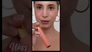 Everyday makeup with UKISS Cheek & Lip Mud /Eyelash Primer /Lipstick Raincoat #UKISS #ukisscosmetics
