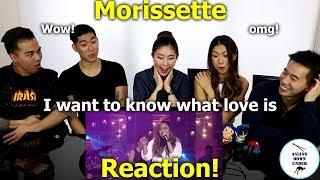 MORISSETTE - I Want To Know What Love Is (MYX Live! Performance) | Reaction - Australian Asians