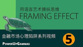 期权交易者之市场心理系列视频  - 用语言艺术操纵思维Trading Psychology, Framing Effect