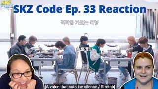 Two women watching Time Out #1 MT Part 1｜[SKZ CODE] Ep.33  | A Stray Kids Reaction