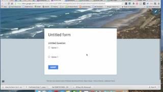 Google Forms Overview