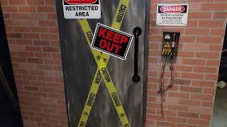 Custom Haunted Freight Elevator for Halloween Home Haunt - DIY