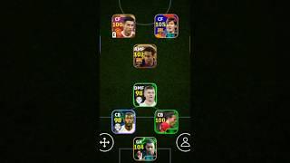 Free kick squad | 4-1-1-4 Formation | efootball 2025 mobile #shorts #efootball #pes #viral