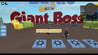 Roblox: Battle As A Giant Boss