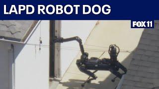 LAPD robot dog enters home following shooting