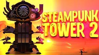 ДЕФАЕМ БАШНЮ | Прохождение Steampunk Tower 2 | Steampunk Tower 2 на андроид