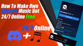 How To Make Own Discord Music Bot 24/7 | How To Host Discord Bot 24/7 | How To Make Discord Bot