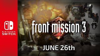 FRONT MISSION 3: Remake || Nintendo Switch Date Announcement Trailer