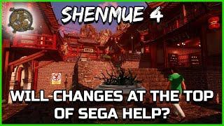 WILL CHANGES AT THE TOP HELP SHENMUE? - Shenmue Dojo