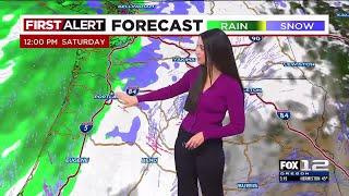 FOX 12 Oregon Friday evening weather forecast for Portland (11/15)