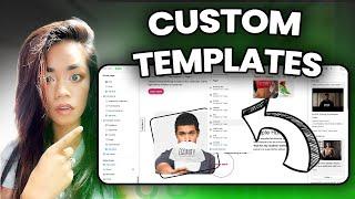 Creating Custom  page and product Templates | A Step-by-Step Online Store Setup Tutorial