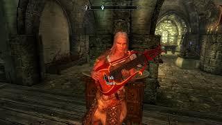 The Elder Scrolls V: Skyrim - Lisette from the Bards college performing for Dragonborn