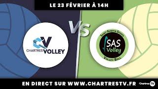 C'Chartres Volley vs Saint-Avertin Sports Volley-Ball