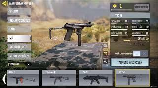 Waffenwerte: Call of Duty Mobile-TEC-9