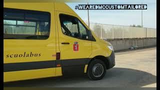 ALLESTIMENTO SCUOLABUS - MERCEDES SPRINTER (W907)  #wearedmccustomtailored