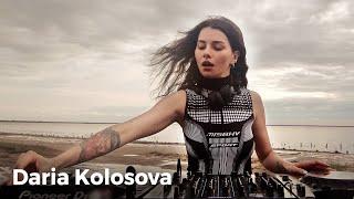 Daria Kolosova - Live @ Radio Intense, Henichesk lake, Ukraine 2021 / Techno DJ Mix 4K