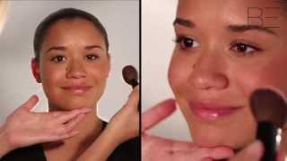 HOW TO: apply your Be Creative Make Up blush and bronzer