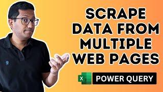 Scrape Data From Multiple Web Pages into Excel (with Power Query)