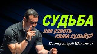 СУДЬБА. Как узнать свою судьбу? Пастор Андрей Шаповалов.