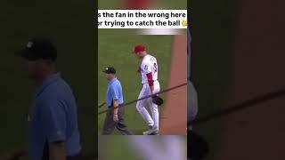 Was this fan wrong? #subscribe #mlbbhighlights #mlbbshorts #mlbb #mlb #trending #baseball