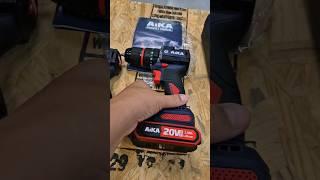 Mega Lançamento Parafusadeira AIKA 20V BRUSHLESS 60NM #ferramentaria #parafusadeira #dewalt
