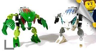 Обзор наборов Lego Bionicle #8564/8565 Левак/Корак (Lehvak/Kohrak) [Бороки: Часть 3]