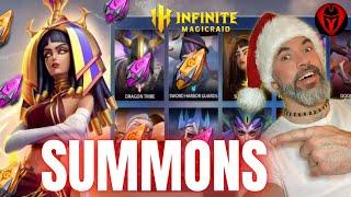 SUMMONS E MEU PROGRESSO DE CONTA | INFINITE MAGICRAID