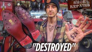I DESTROYED these $2000 Alligator Shoes...