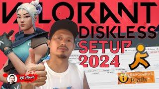 How to install Valorant Diskless setup 2024 | How to Download Valorant on PC | iCafe 8 DISKLESS