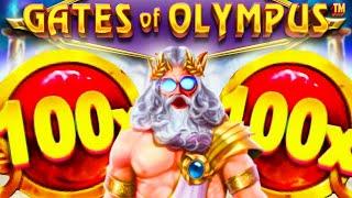 мегавин х100 в gates of olympus! Дед давно так не исполнял!