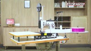 EO 505: ARM STITCH Brand - Single Needle, Single Thread, High Speed, Easy Open Sewing Type Machine.