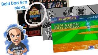 Bald Dad Gra plays ESPN Baseball Tonight SNES. (On xmas eve!) Super Nintendo/SNES A-Z of games