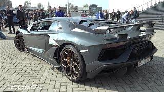 Lamborghini Aventador SV Jota - LOUD REVS! Valves Open/Closed!