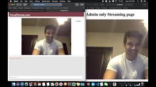 Live Video, Audio, and Text streaming App on Node!!!